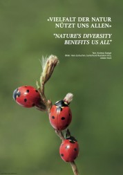 Vielfalt der Natur nützt uns allen